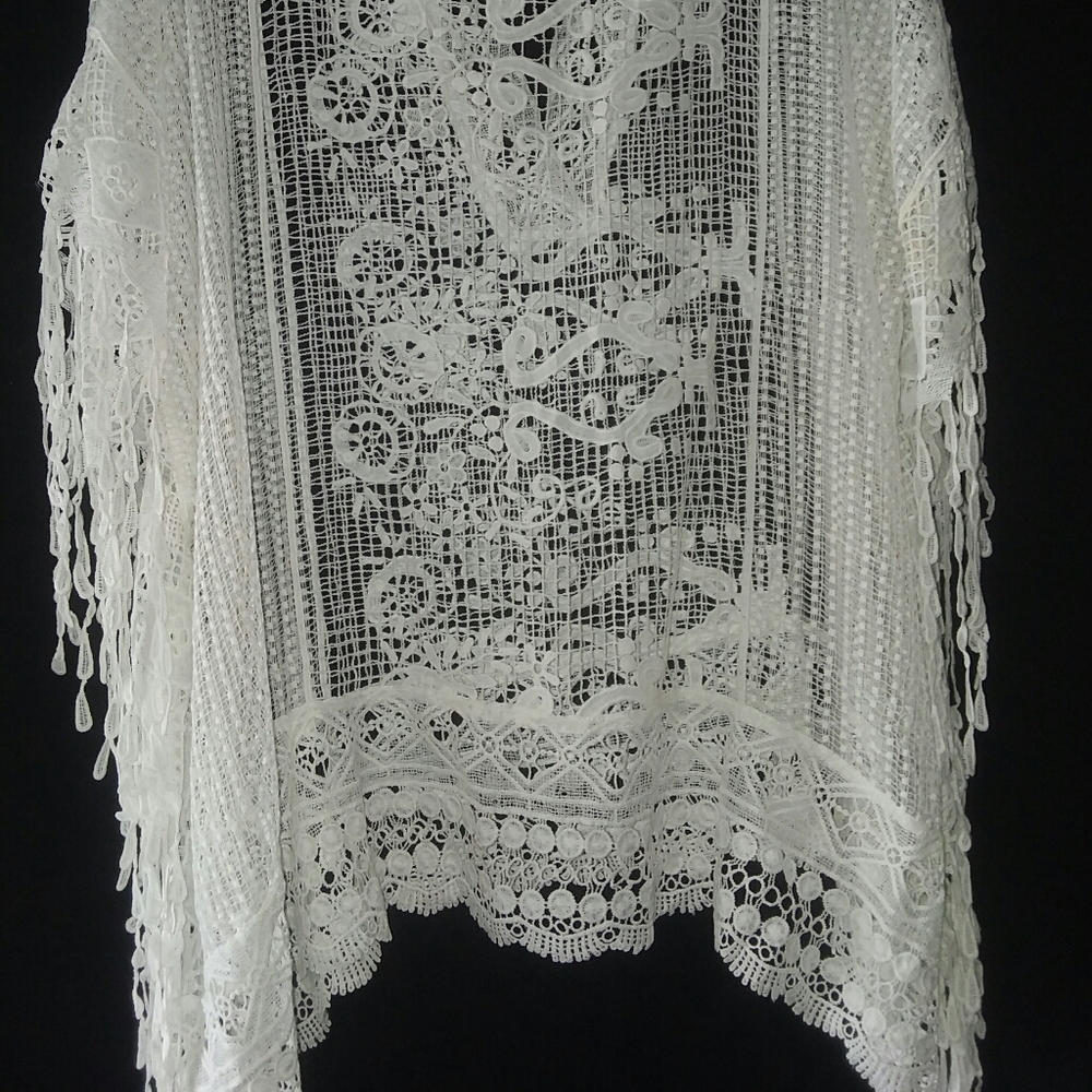 Lace cover-up